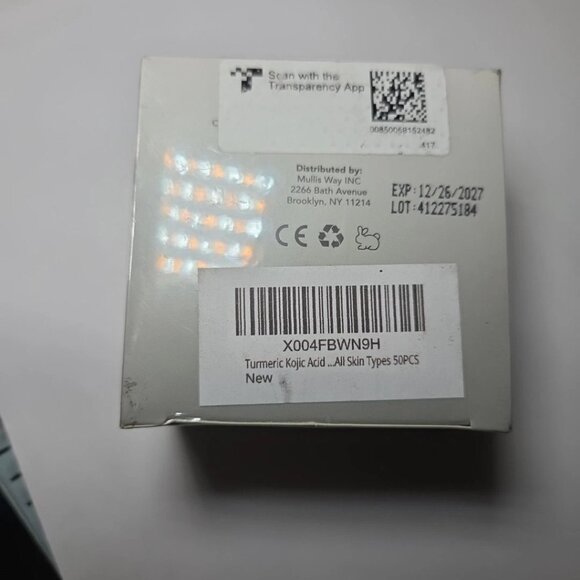 4 Pk Linktion Kojic Acid Turmeric Cleansing Pads, 200 pads total - Picture 6 of 6